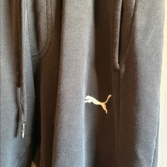 Puma Men's Black Sweatpants - Picture 2 of 8
